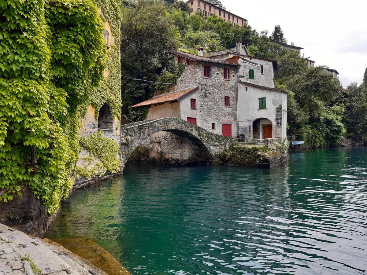 Casa Con Vista Lago A Nesso Exterior foto